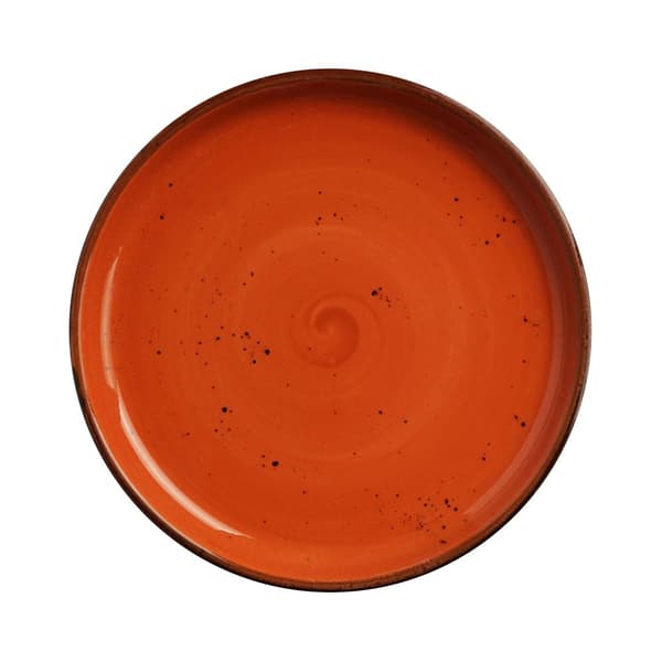 Tallrik med hög kant Dahlia 270 mm (4 st)