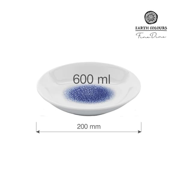 Skål Serenity 200 mm, 600 ml (4 stk)