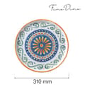 Miniatyrbild 3 av 5: Pizzatallrik Speciale Capri 310 mm (4 st)