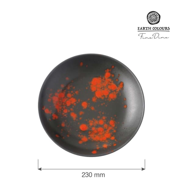 Dyb plade Bloom 230 mm (4 stk)