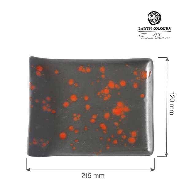 Serveringsfad Bloom 215x120 mm (4 stk)