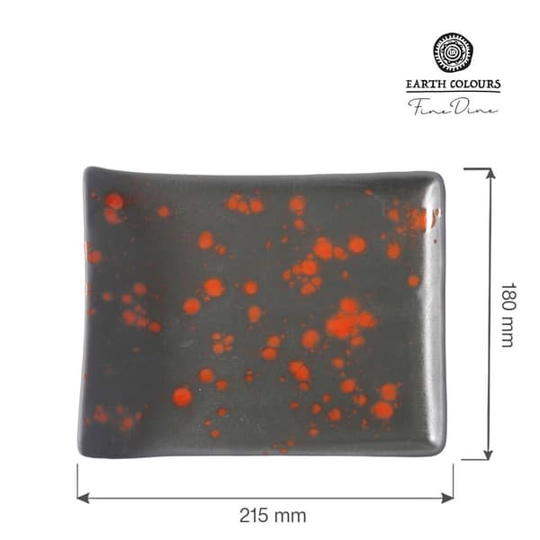 Serveringsfad Bloom 215x180 mm (4 stk)