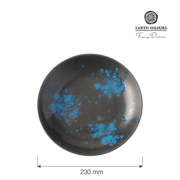 Dyb plade Flora 230 mm (4 stk)