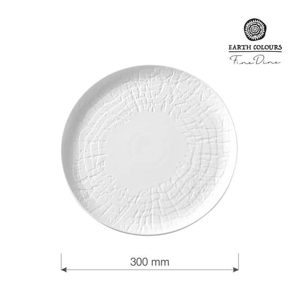 Flad plade Nordic 300 mm (4 stk)
