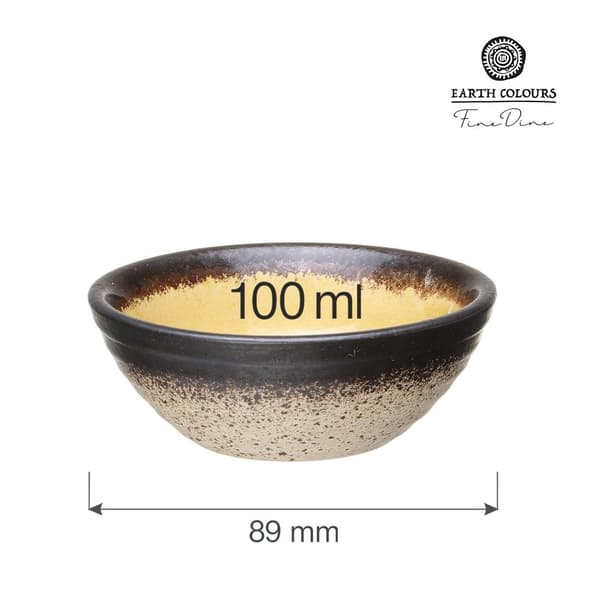Dyppeskål Topas 89 mm (4 stk)