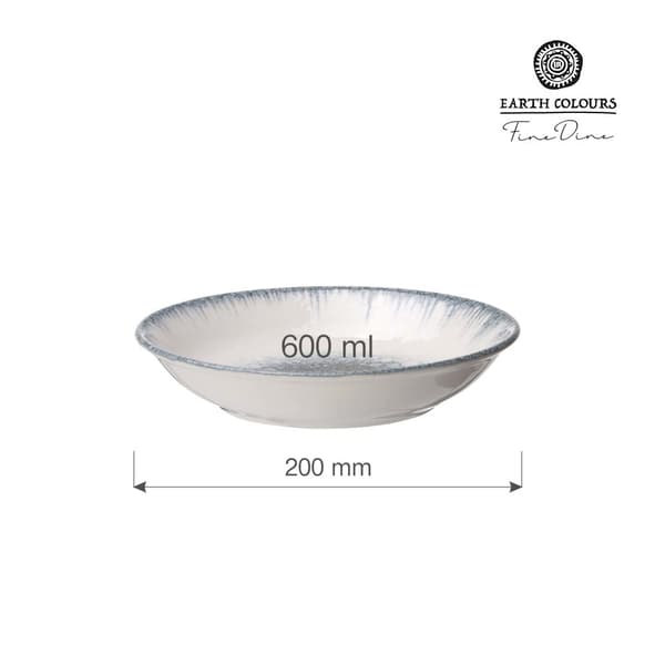 Skål Infinity 200 mm, 600 ml (4 stk)