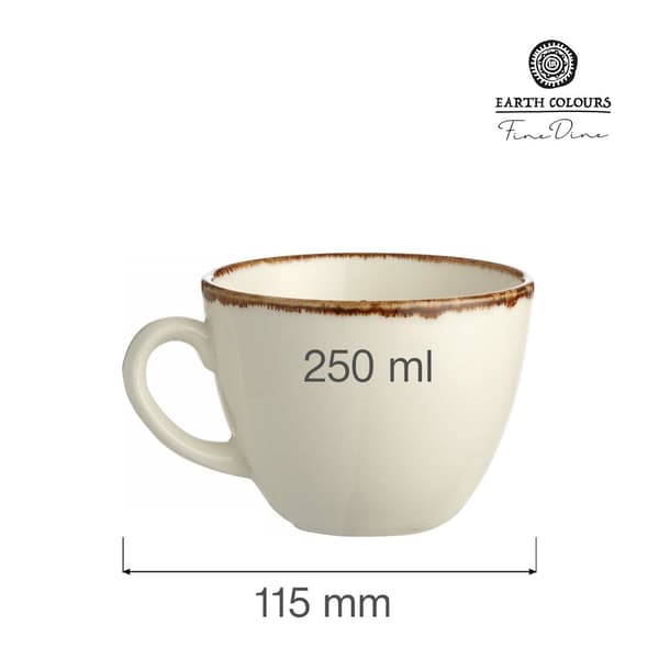 Kaffekopp Vanilla 250 ml (4 st)
