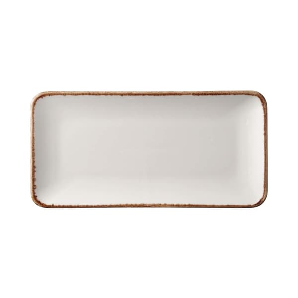 Rektangulær Tallerken Vanilje 300x150 mm (4 stk)
