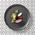 Miniatyrbild 3 av 4: Rektangulär tallrik Crust 335x205 mm (4 st)