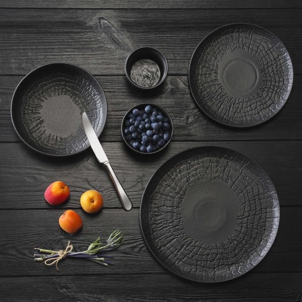 Rektangulär tallrik Crust 335x205 mm (4 st)