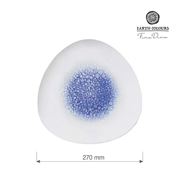 Triangulär tallrik Serenity 270 mm (4 st)
