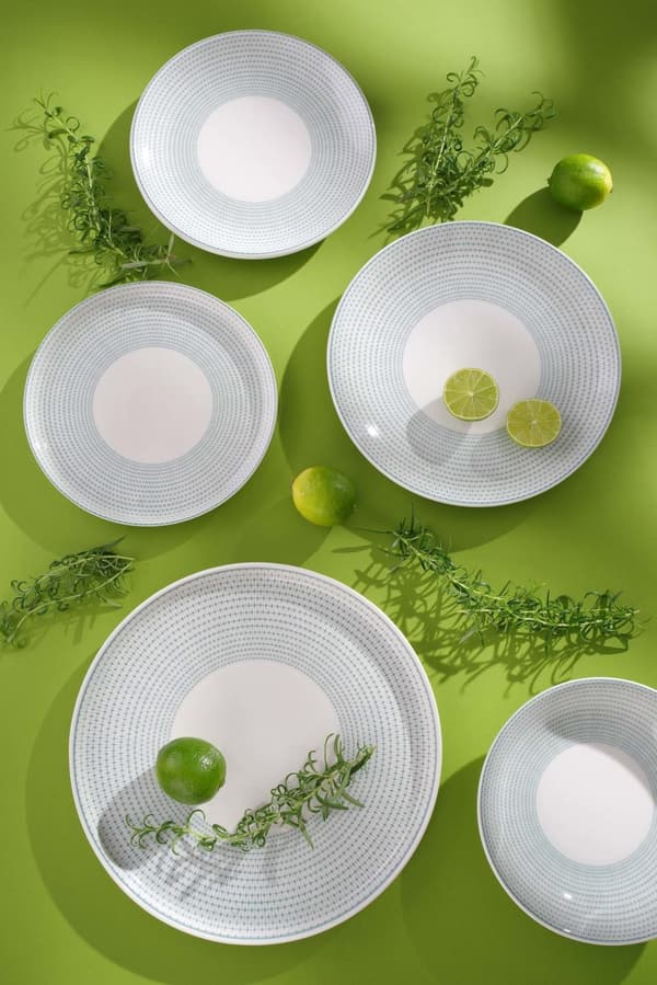 Triangulär tallrik Verde 260 mm (4 st)