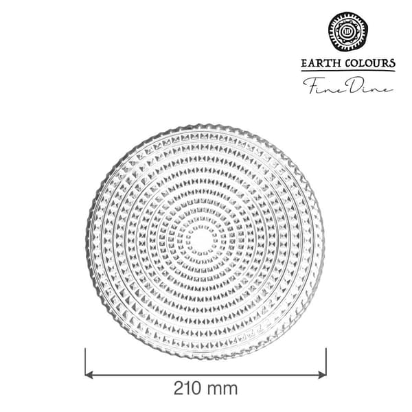 Platt tallrik Vibe, 210 mm (4 st)