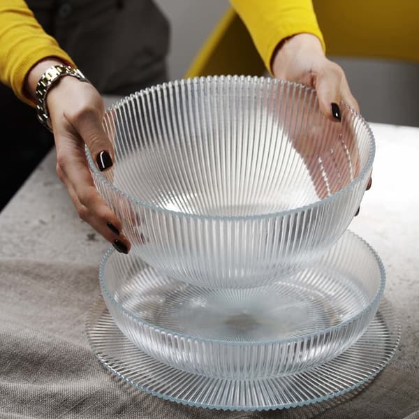 Fad med låg Aura, 320 x (h) 230 mm (4 stk)