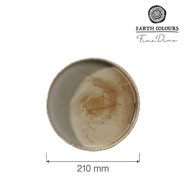 Platt tallrik Constancy, 210 mm (4 st)