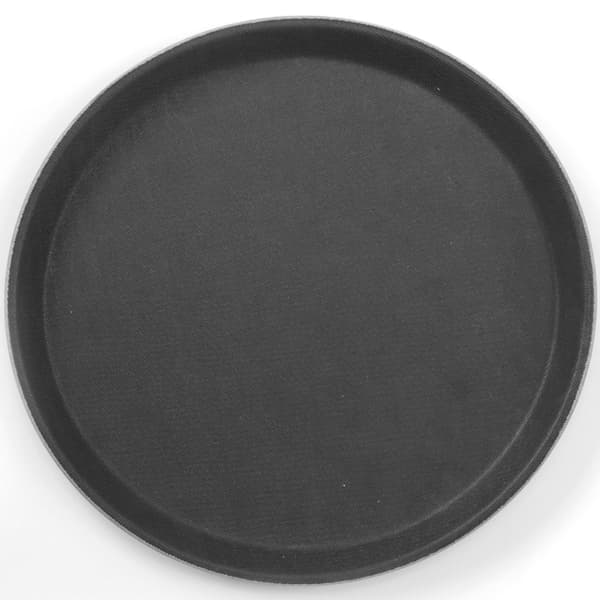 Anti-halk servisbricka, rund, diameter. 50cm svart - Hendi 508787