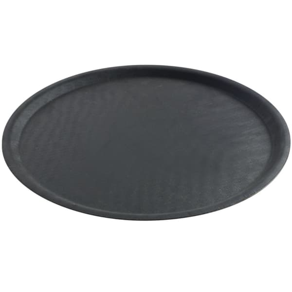 Anti-halk servisbricka, rund, diameter. 50cm svart - Hendi 508787