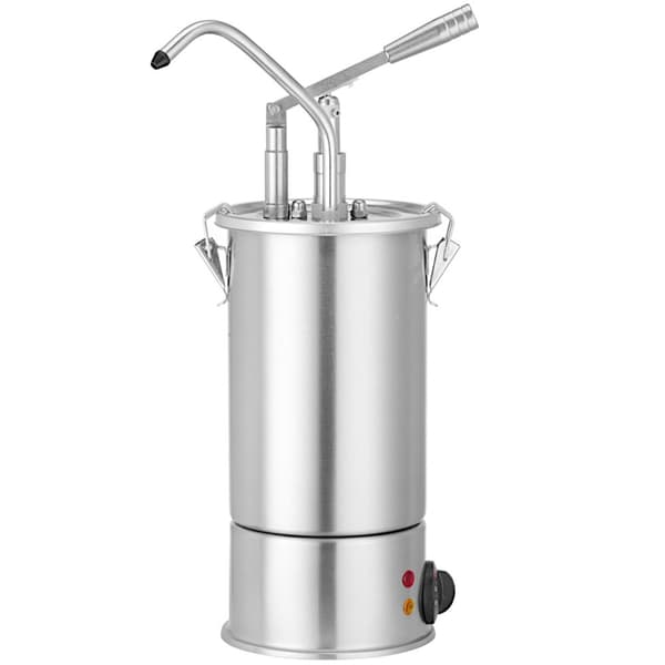 Saucevarmer med pumpedispenser 3 l 900 W - Hendi 558126