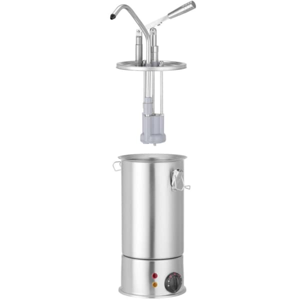 Saucevarmer med pumpedispenser 3 l 900 W - Hendi 558126