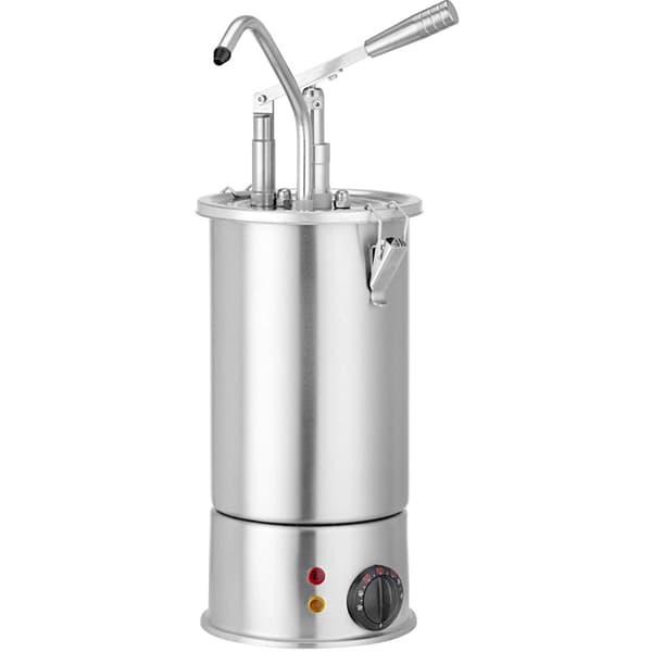 Saucevarmer med pumpedispenser 3 l 900 W - Hendi 558126