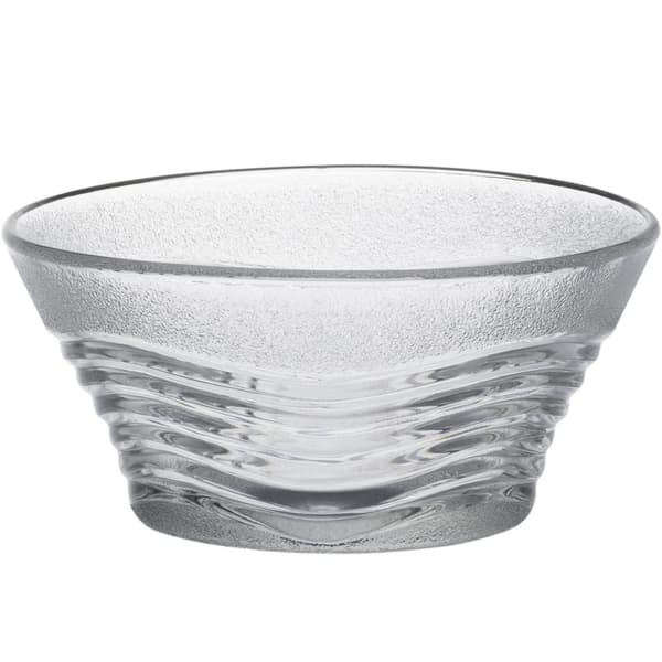 ONDINE transparent glasssalladsskål 260 ml - set med 6 delar.