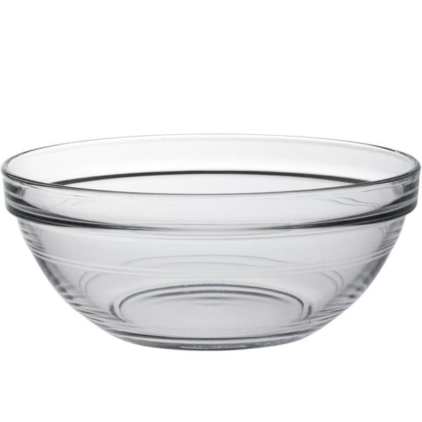 GIOGOGNE transparent salladsskål 970 ml
