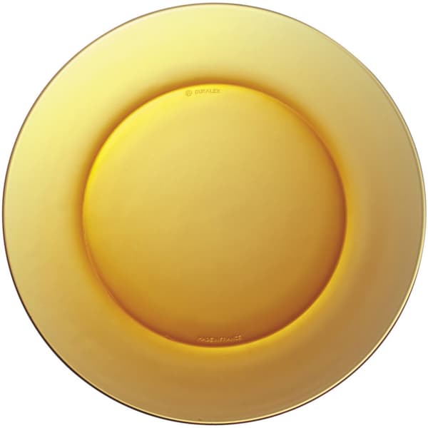 Duralex LYS AMBER desserttallrik, apelsin, diameter 190 mm - set med 6 st.