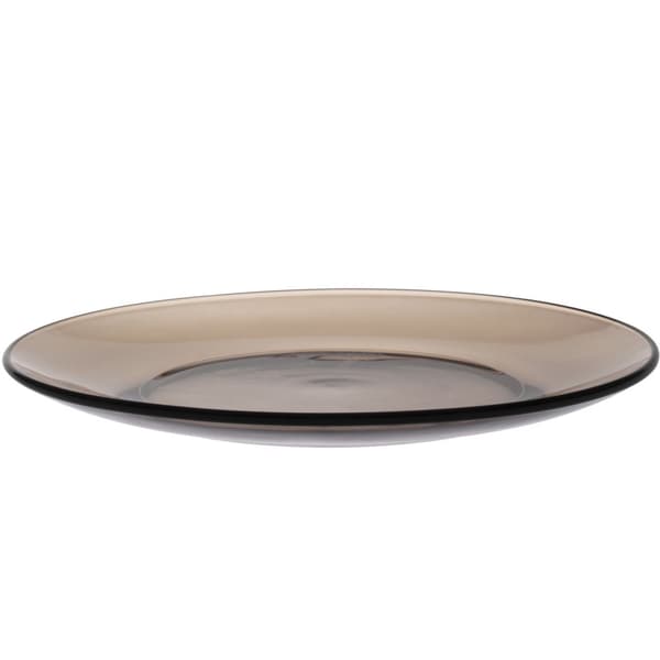 Duralex LYS SEPIA desserttallrik, brun, diameter. 190 mm - set med 6 st.