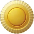 Miniatyrbillede 2 af 3: Duralex PICARDIE AMBER desserttallerken, orange, diameter 205 mm - sæt med 6 stk.