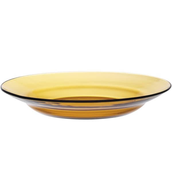 Duralex LYS AMBER djup tallrik orange 230 x 35 mm - set om 6 st.
