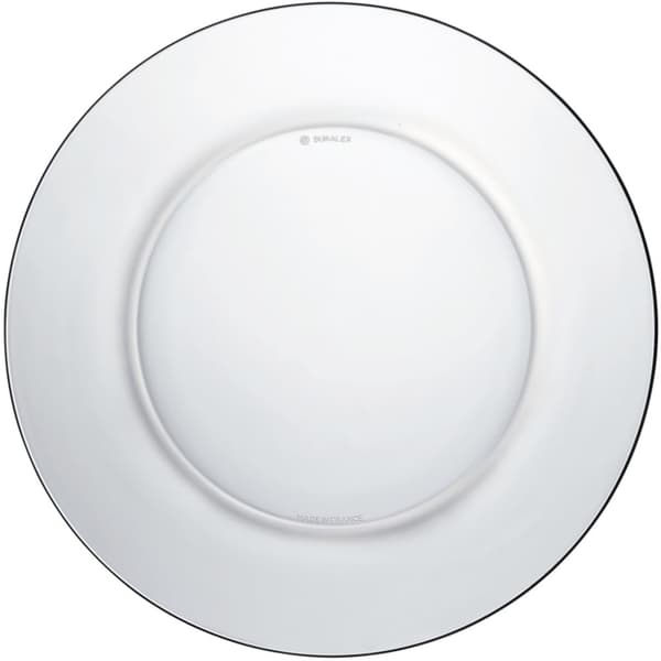 Duralex LYS tallrik genomskinlig 235 x 20 mm - set om 6 st.