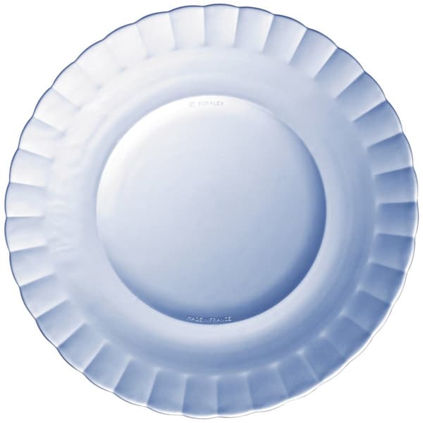 Duralex tallrik PICARDIE MARINE blå 230 x 20 mm - set om 6 st.
