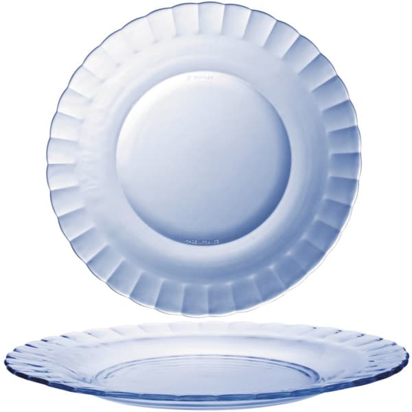 Duralex tallerken PICARDIE MARINE blå 230 x 20 mm - sæt med 6 stk.