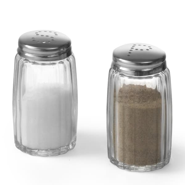 Salt og peber krydderi sæt 40 mm høj 70 mm - Hendi 465387