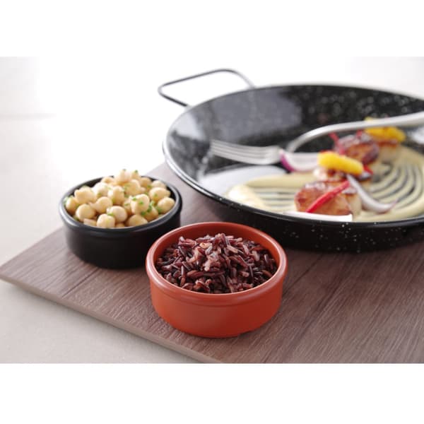 Set med smörsåsskålar 80mm SVART 3 st Hendi 564561
