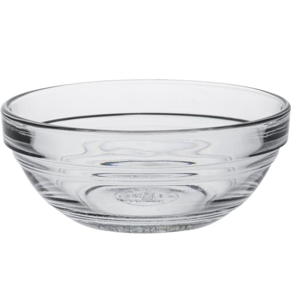 GIGOGNE transparent salladsskål 125 ml - set med 6 st.