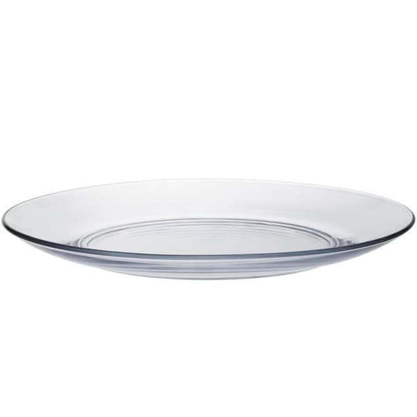 Duralex LYS desserttallrik, transparent, dia. 190 mm - set med 6 st.