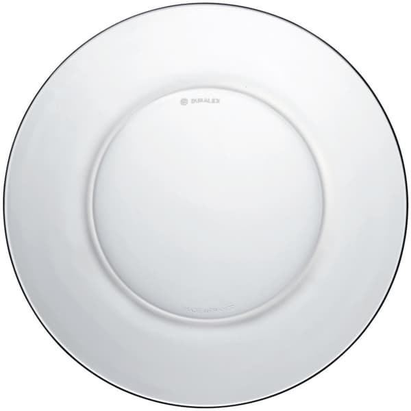 Duralex LYS desserttallrik, transparent, dia. 190 mm - set med 6 st.