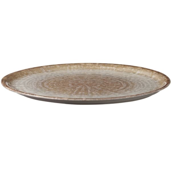 Kreta porcelæn pizza tallerken, diameter. 31 cm - sæt med 6 stk.