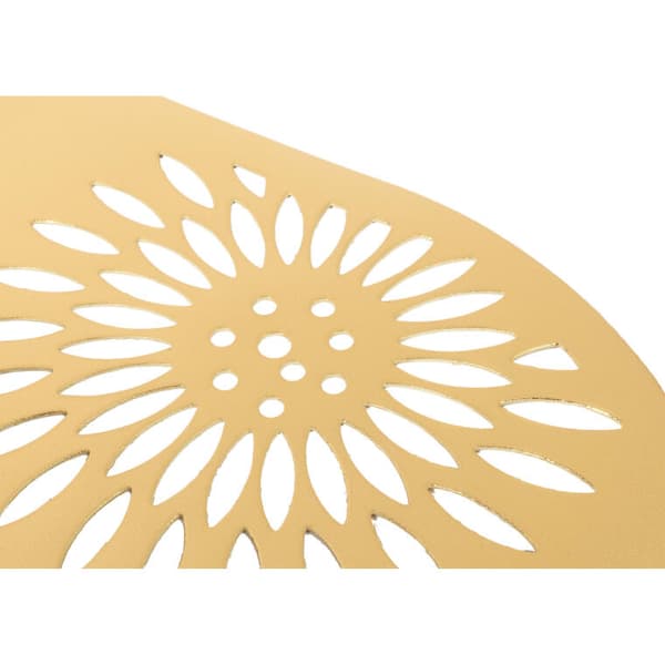 Bordsunderlägg, Bordsmatta, Tallrik Servett, Guld, oval