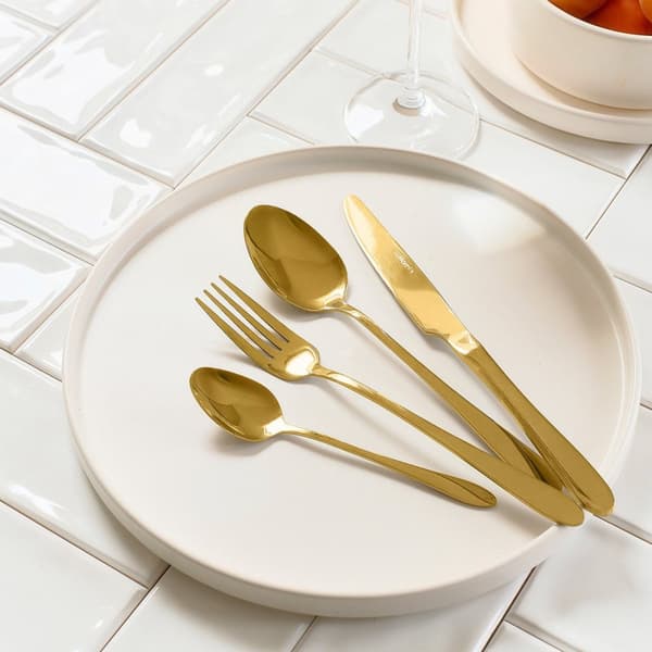 Bestickset | ABEL | gyllene | 16 st 951910