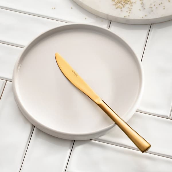 Kniv | BRONN | gylden | 23 cm | 890821