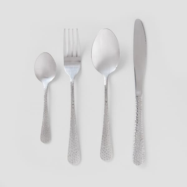 Bestiksæt | GENTRY | sølv | 24 stk. | 723025