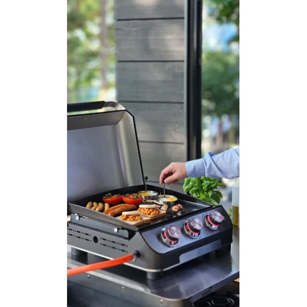 Mustang plancha-grilltillbehörsset, 7 delar