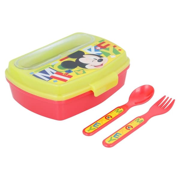 MickeyMouse-Madpakkemedetsætbestik