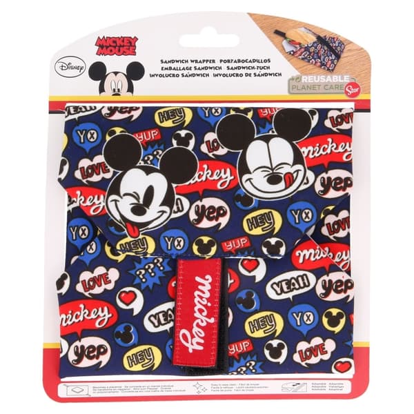MickeyMouse-Genanvendeligsandwichindpakning