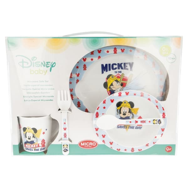 MickeyMouse-Stortsætmikroovnfade(5stk)