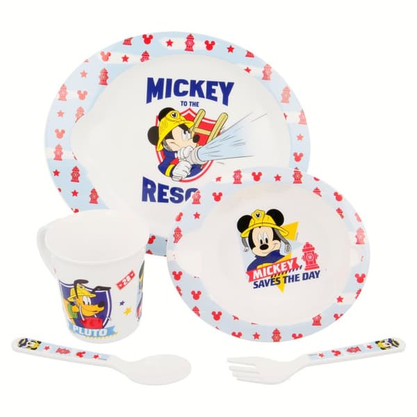 MickeyMouse-Stortsætmikroovnfade(5stk)
