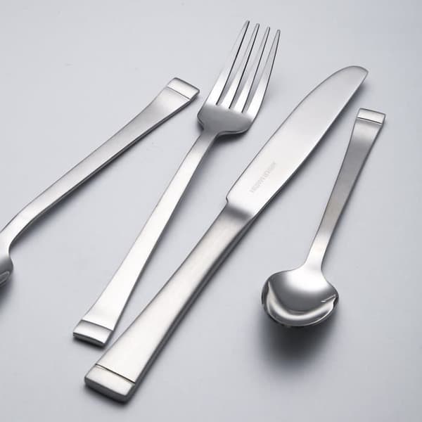 Bestickset - ARTHUR MARTIN - AM3902 - 24 delar - Rostfritt stål - Spegelblank finish
