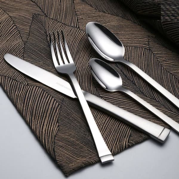 Bestickset - ARTHUR MARTIN - AM3902 - 24 delar - Rostfritt stål - Spegelblank finish